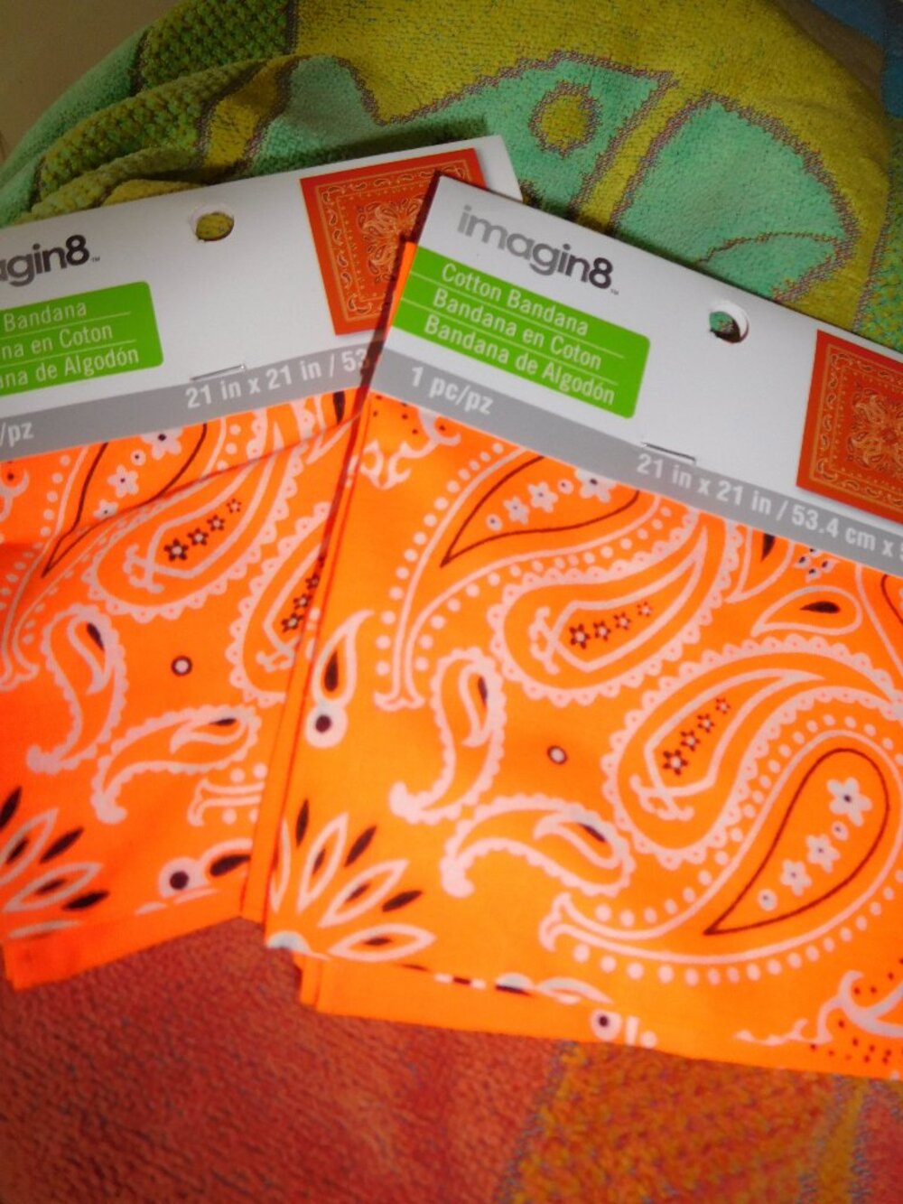 2 - Orange Bandana's